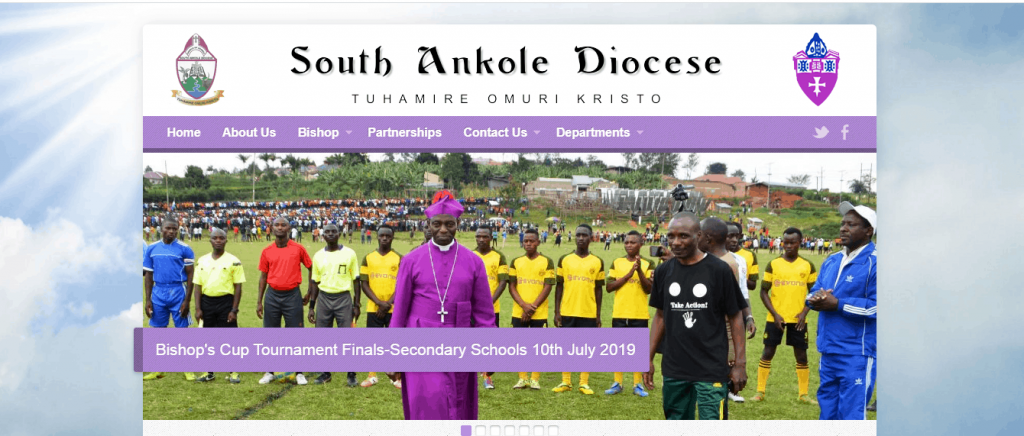 South Ankole Dioces Website Redesign